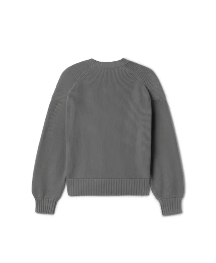 Velour Garments 7 Gauge Mud Gray Knit (3)