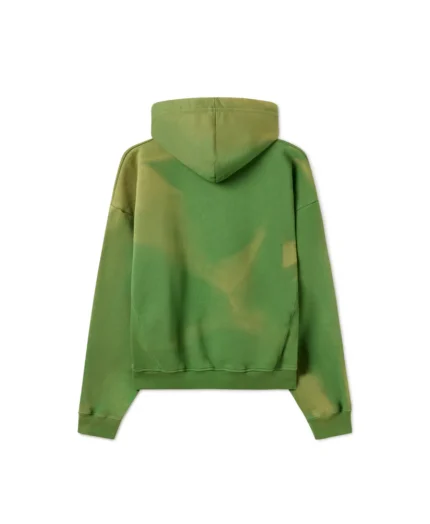 Velour Garments 750 GSM Sun Faded Grass Hoodie (4)