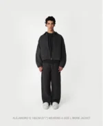 Velour Garments Anthracite Work Jacket (1)