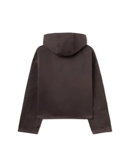Velour Garments Chocolate Twill Jacket (3)