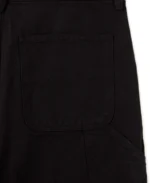 Velour Garments Jet Black Double Knee Pants (1)