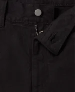 Velour Garments Jet Black Double Knee Pants (3)