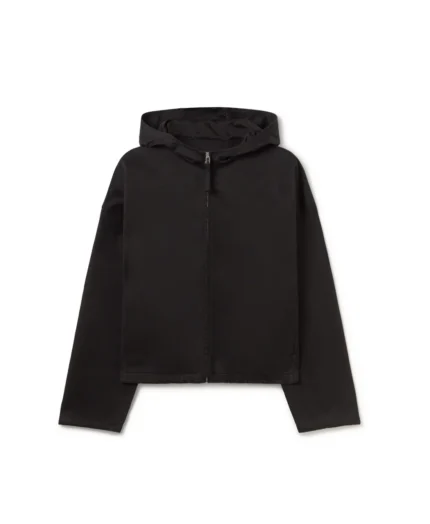 Velour Garments Jet Black Twill Jacket (3)