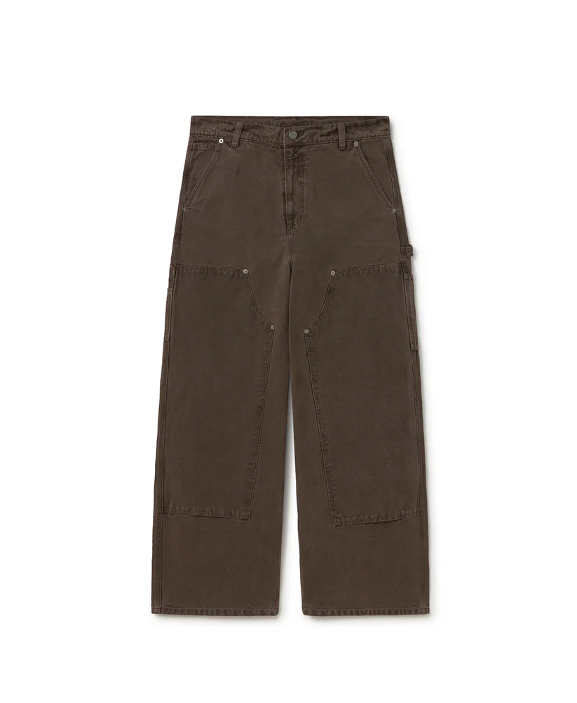 Velour Garments Mocha Brown Double Knee Pants (1) Velour Garments Mocha Brown Double Knee Pants (1)