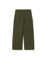 Velour Garments Olive Double Knee Pants (1)