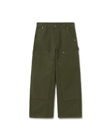 Velour Garments Olive Double Knee Pants (1)