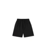 Velour Garments 350 GSM Jet Black Short Pants (3)