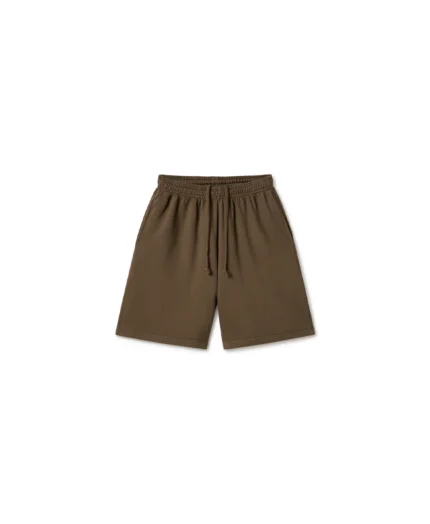 Velour Garments 350 GSM Mocha Brown Short Pants (3)