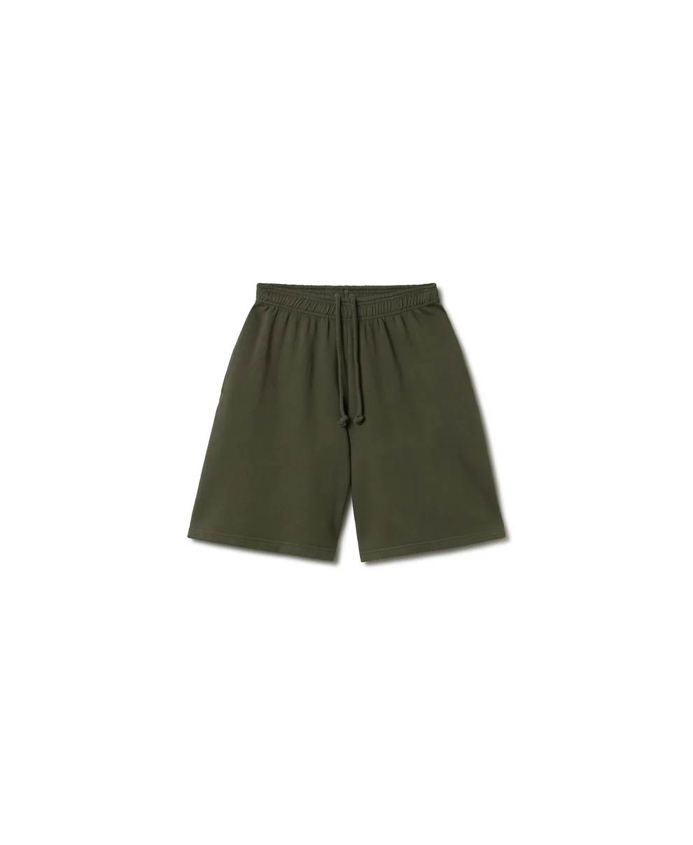 Velour Garments 350 GSM Olive Short Pants (3) Velour Garments 350 GSM Olive Short Pants (3)