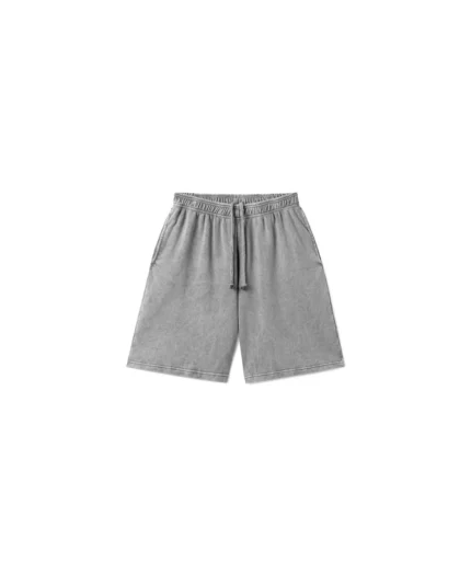 Velour Garments 350 GSM Vintage Gray Short Pants (3)