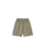 Velour Garments 350 GSM Vintage Olive Short Pants (2)
