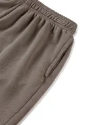 Velour Garments 350 GSM Vintage Taupe Short Pants (1)